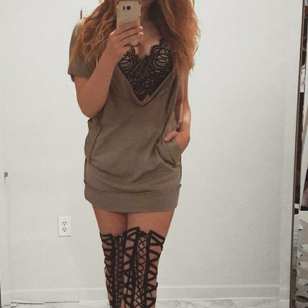 Hoodie dress/tunic